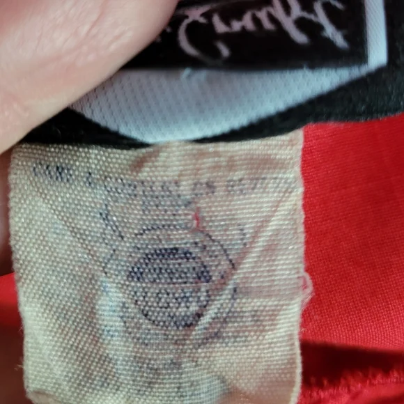 Vintage Suncraft red cutout sleeveless blouse - Picture 7 of 8